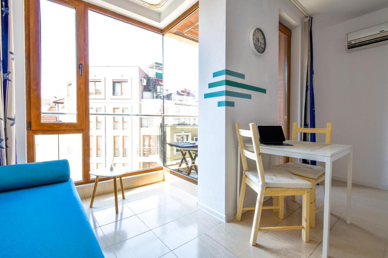 Modern Studios - Meters Away From The Beach Pomorie Exterior foto